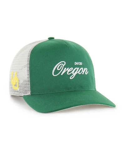 '47 Brand Men's and Women's Green Oregon Ducks Contemporary Basics Foundation Trucker Hitch Adjustable Hat