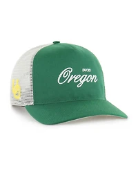 '47 Brand Men's and Women's Green Oregon Ducks Contemporary Basics Foundation Trucker Hitch Adjustable Hat