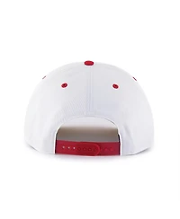 '47 Brand Men's White/Red Tampa Bay Buccaneers Roscoe Two-Toned Hitch Adjustable Hat