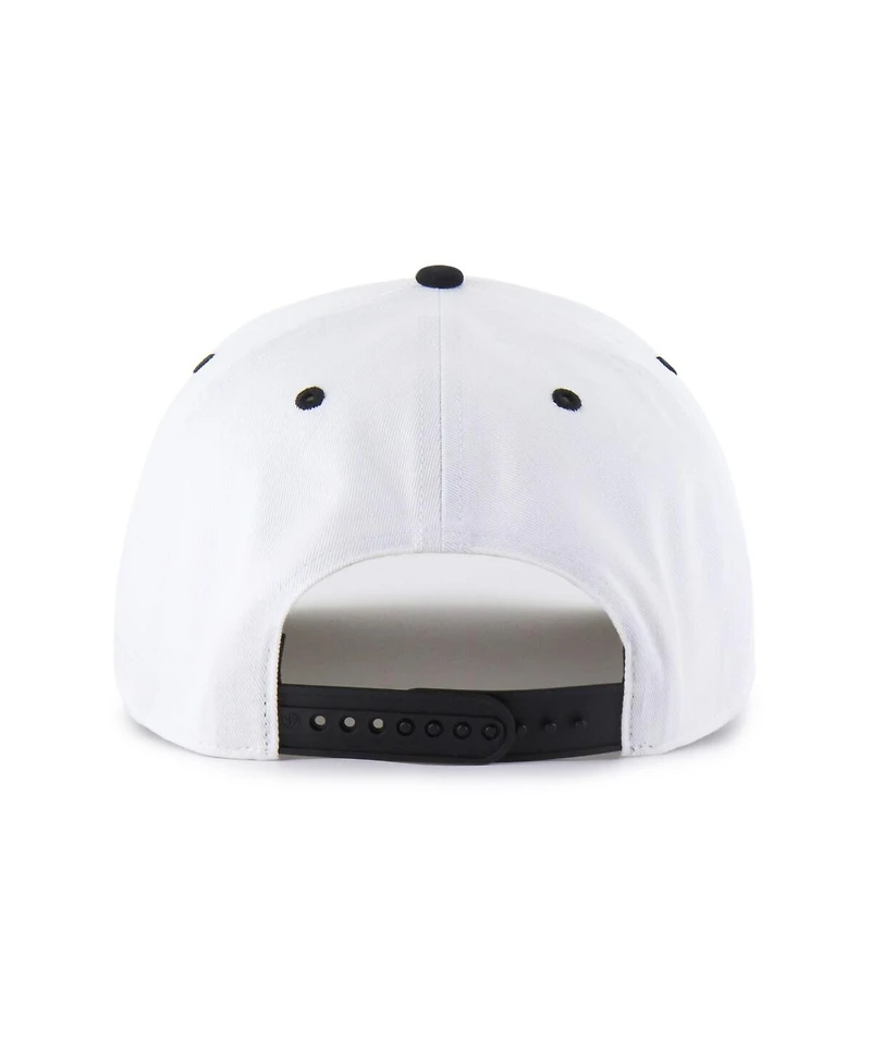 '47 Brand Men's White/Black Atlanta Falcons Roscoe Two-Toned Hitch Adjustable Hat
