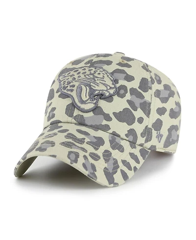 '47 Brand Women's Gray Jacksonville Jaguars Bagheera Clean Up Adjustable Hat
