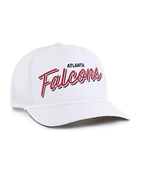 47 Brand Men's White Atlanta Falcons Brrr Fairway Hitch Adjustable Hat