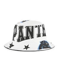 '47 Brand Women's White Carolina Panthers Energize Bucket Hat