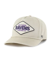 '47 Brand Men's Khaki Baltimore Ravens Cairn Hitch Adjustable Hat