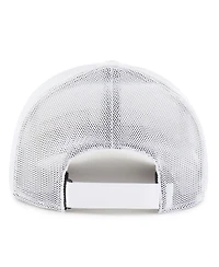 '47 Brand Men's White Miami Dolphins Rangefinder Trucker Adjustable Hat