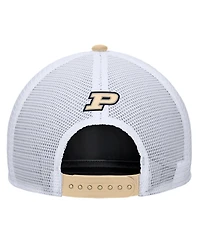 Nike Men's Gold Purdue Boilermakers 2025 On-Field Rise Trucker Performance Adjustable Hat