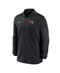 Nike Men's Black Oregon State Beavers Dri-fit Half-Zip Pullover Sweatshirt