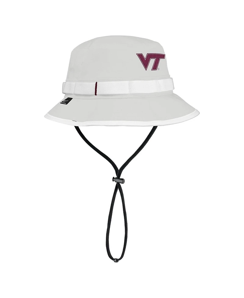 Nike Men's Gray Virginia Tech Hokies 2025 On-Field Boonie Performance Bucket Hat
