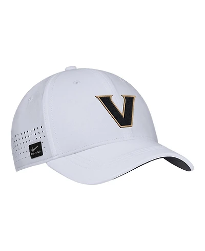 Nike Men's White Vanderbilt Commodores 2025 On-Field Performance Flex Hat