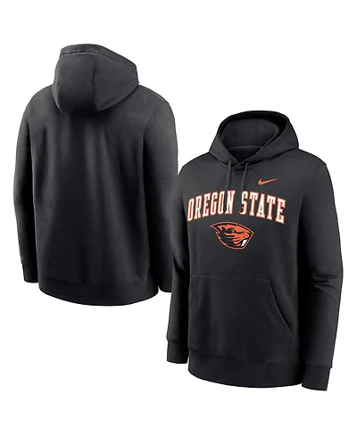 Nike Men's Black Oregon State Beavers Club Pullover Hoodie