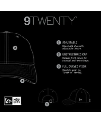 New Era Women's Cream San Francisco 49ers Frond 9TWENTY Adjustable Hat