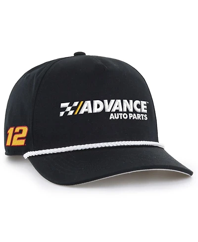 '47 Brand Men's Black Ryan Blaney Hitch Rope Adjustable Hat