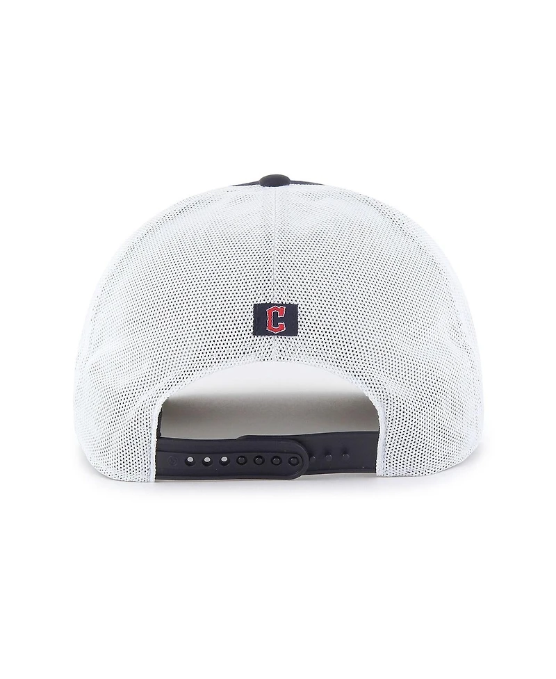 '47 Brand Men's Navy Cleveland Guardians Brrr Downburst Mesh Hitch Adjustable Hat