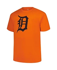 Fanatics Men's Tarik Skubal Orange Detroit Tigers Big Tall Name Number T-Shirt