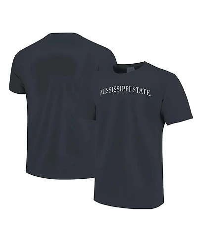 Image One Men's and Women's Navy Mississippi State Bulldogs Comfort Colors Fashion Color Arch T-Shirt