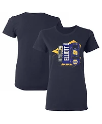 Hendrick Motorsports Team Collection Women's Navy Chase Elliott Napa Car T-Shirt