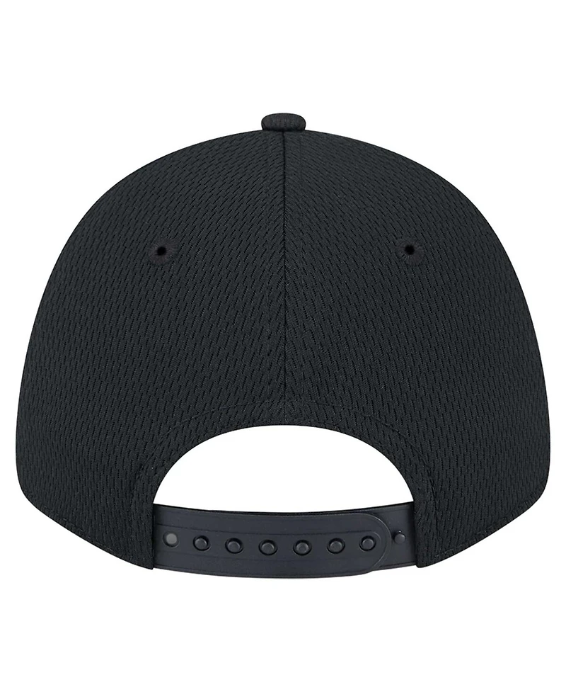 New Era Big Boys and Girls Black Cincinnati Bengals Main 9FORTY Adjustable Hat