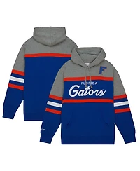 Mitchell Ness Men's Royal Florida Gators Head Coach Pullover Hoodie