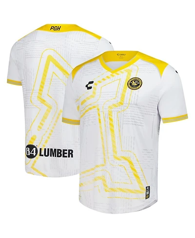 Charly Men's White Pittsburgh Riverhounds Sc Third 2025/26 Authentic Jersey