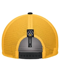 Nike Men's Black Missouri Tigers Vintage Arch Rise Performance Trucker Adjustable Hat