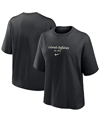 Nike Women's Black Colorado Buffaloes Boxy T-Shirt