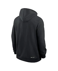 Nike Men's Black San Diego State Aztecs 2025 Sideline Dri-fit Hoodie