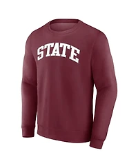 Fanatics Men's Maroon Mississippi State Bulldogs Short Name Pullover Sweatshirt