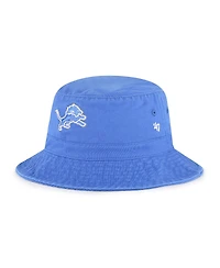 '47 Brand Men's Blue Detroit Lions Primary Bucket Hat