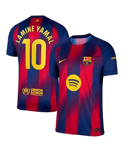 Nike Men's Lamine Yamal Blue Barcelona 2025/26 Replica Player Jersey