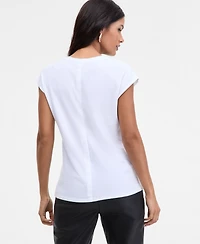 I.n.c. International Concepts Women's 40th-Year Collaboration T-Shirt, Macy's Exclusive