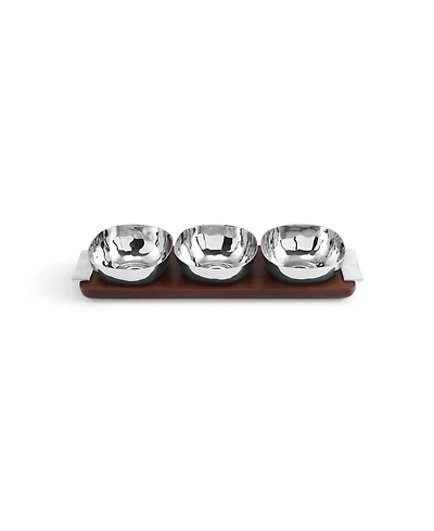 Michael Aram Reflective Triple Bowl