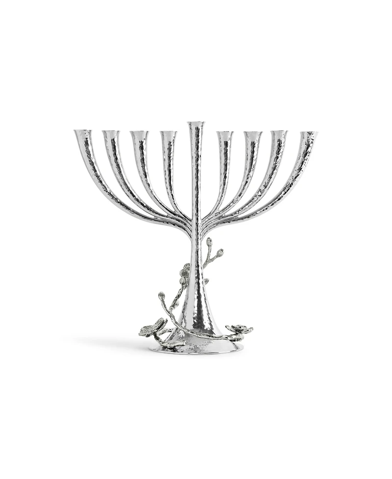 Michael Aram White Orchid Menorah