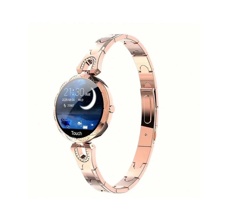 Ruxing Smart Smartwatch For Women Compatible For Android Ios Phones. Smart Bracelet With Female Menstrual Cycle Heart Rate Blood Pressure Remote Photo