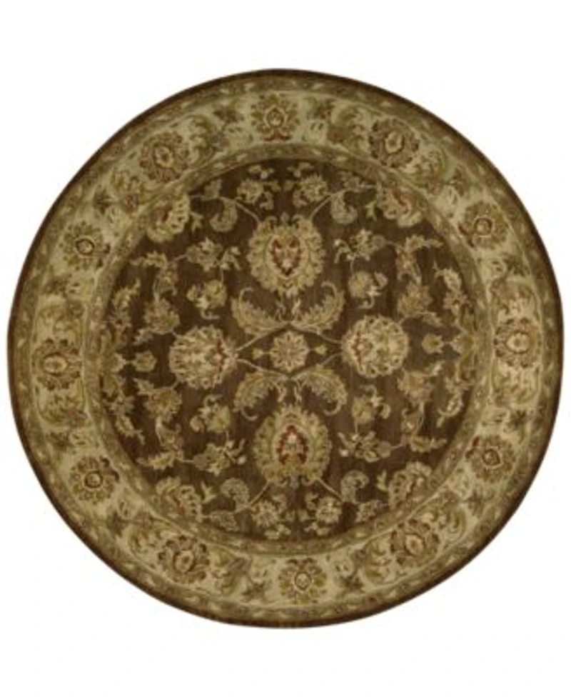Nourison Home Rajah Antique Tabriz Brown Rug