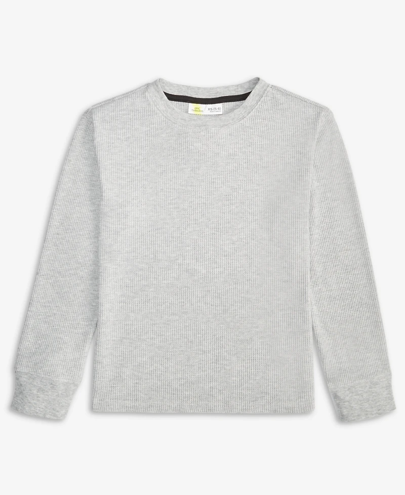 Epic Threads Boys 5-20 Thermal Long-Sleeve Crewneck T-Shirt, Macy's Exclusive