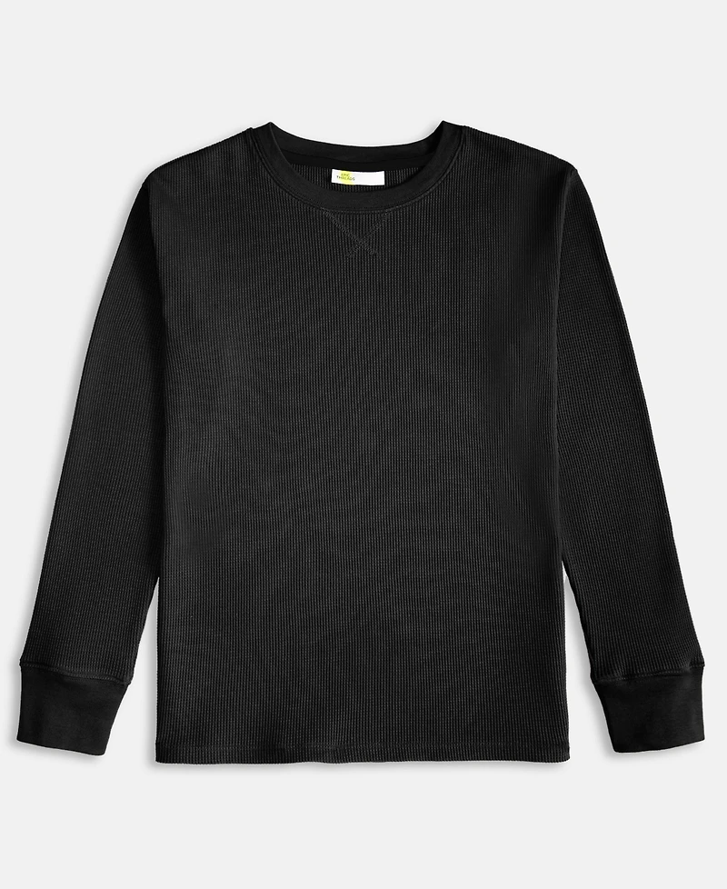 Epic Threads Boys 5-20 Thermal Long-Sleeve Crewneck T-Shirt, Macy's Exclusive