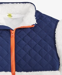 Epic Threads Boys Toddler 2T-4T Multi-Color Faux-Sherpa Long-Sleeve Jacket, Macy's Exclusive