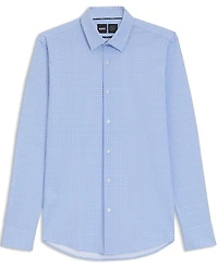 Boss by Hugo Men's Performance-Stretch Slim-Fit Dress Shirt