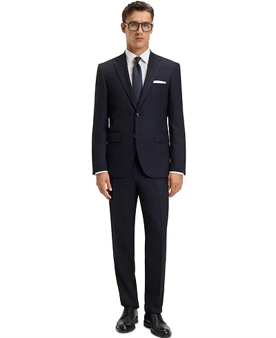Boss by Hugo Men's 2-Piece Regular Fit Suit