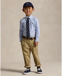 Polo Ralph Lauren Toddler and Little Boys Striped Cotton Poplin Shirt