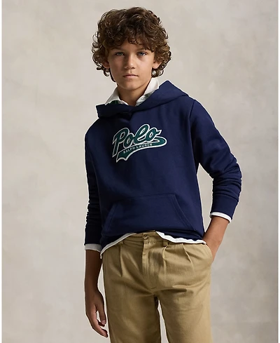Polo Ralph Lauren Big Boys Logo Fleece Hoodie