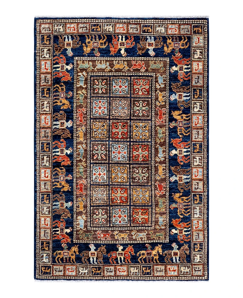 Adorn Hand Woven Rugs Serapi M1973 3'3"x5' Area Rug