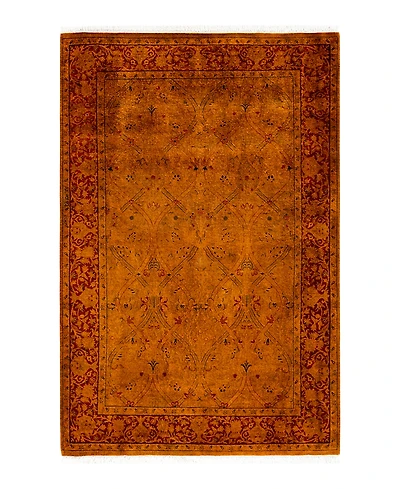Adorn Hand Woven Rugs Fine Vibrance M1348 4'1"x6'2" Area Rug