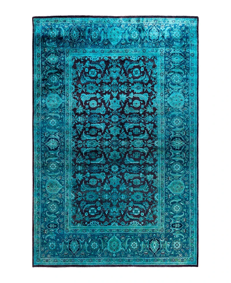 Adorn Hand Woven Rugs Fine Vibrance M1322 6'2"x9'3" Area Rug