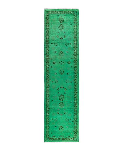 Adorn Hand Woven Rugs Fine Vibrance M1339 2'6"x10'2" Runner Area Rug