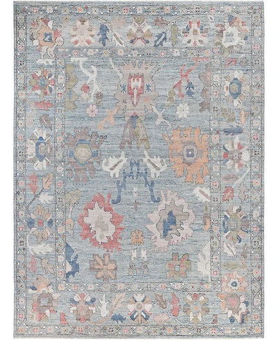 Adorn Hand Woven Rugs Colorful Oushak M0103-38 9'1"x12'1" Area Rug