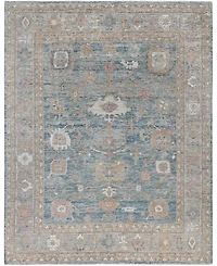 Adorn Hand Woven Rugs Colorful Oushak M0103-48 8'1"x10'1" Area Rug