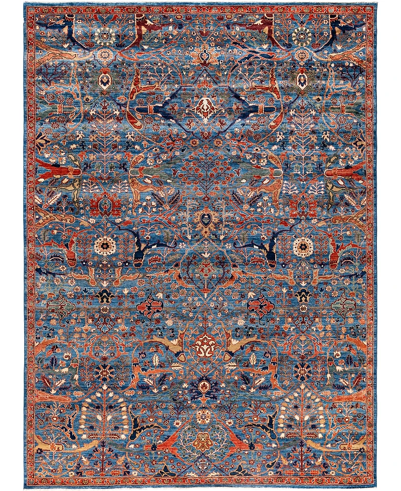 Adorn Hand Woven Rugs Serapi M0103- 8'10"x11'11" Area Rug