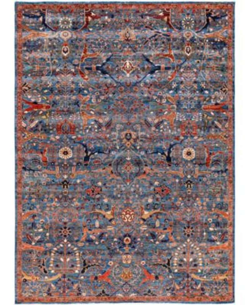 Adorn Hand Woven Rugs Serapi M0103 Rug Collection