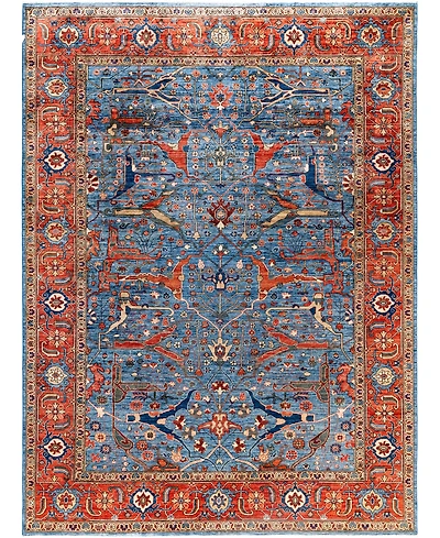 Adorn Hand Woven Rugs Serapi M0103-159 8'11"x12'1" Area Rug